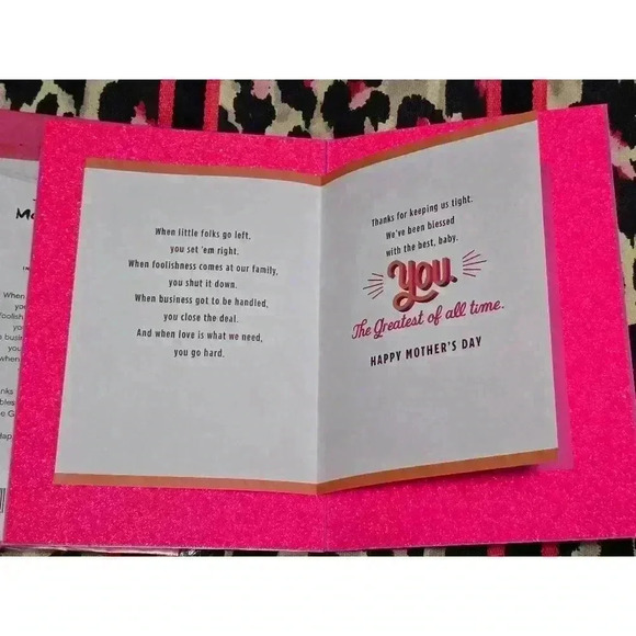 Hallmark Greeting‎ Card Mother's Day Pink - Picture 3 of 3